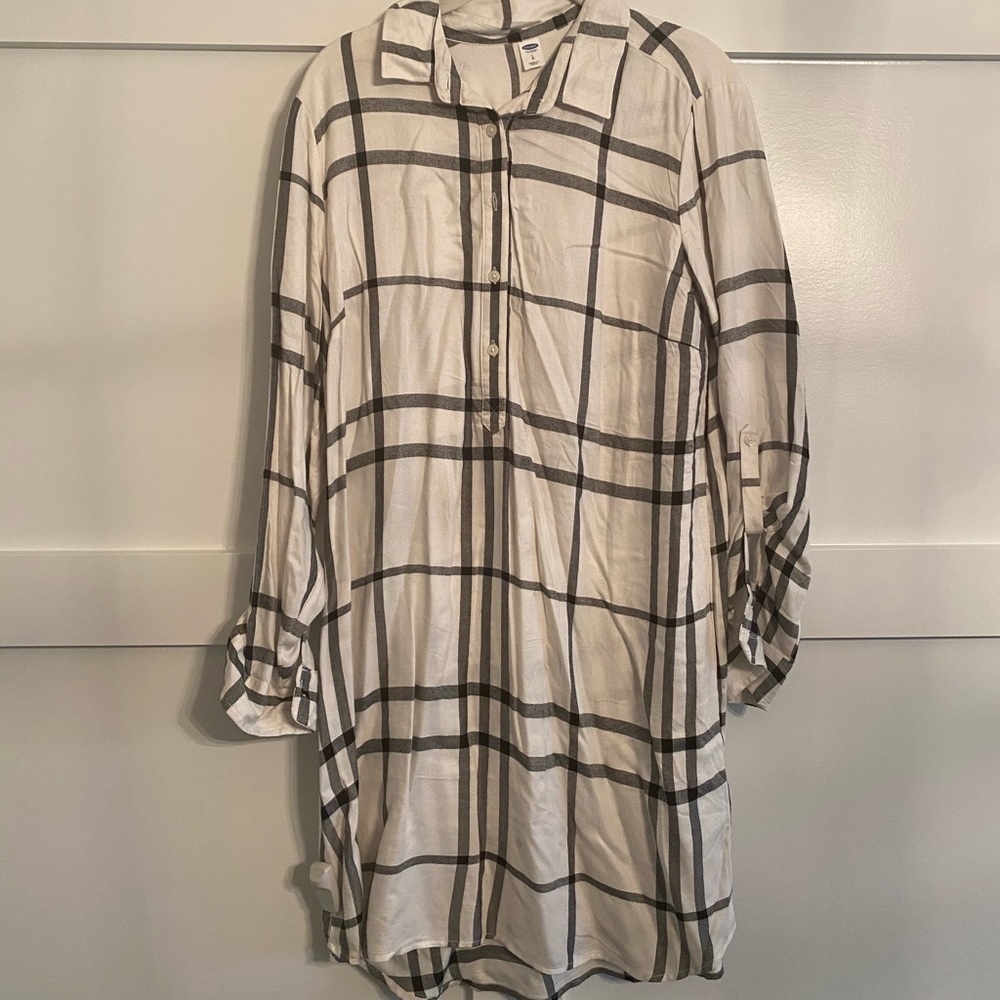 Plaid Tunic Dress
